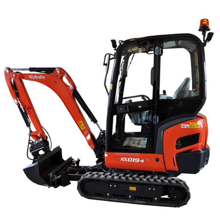 Kubota KX019-4 minigraver