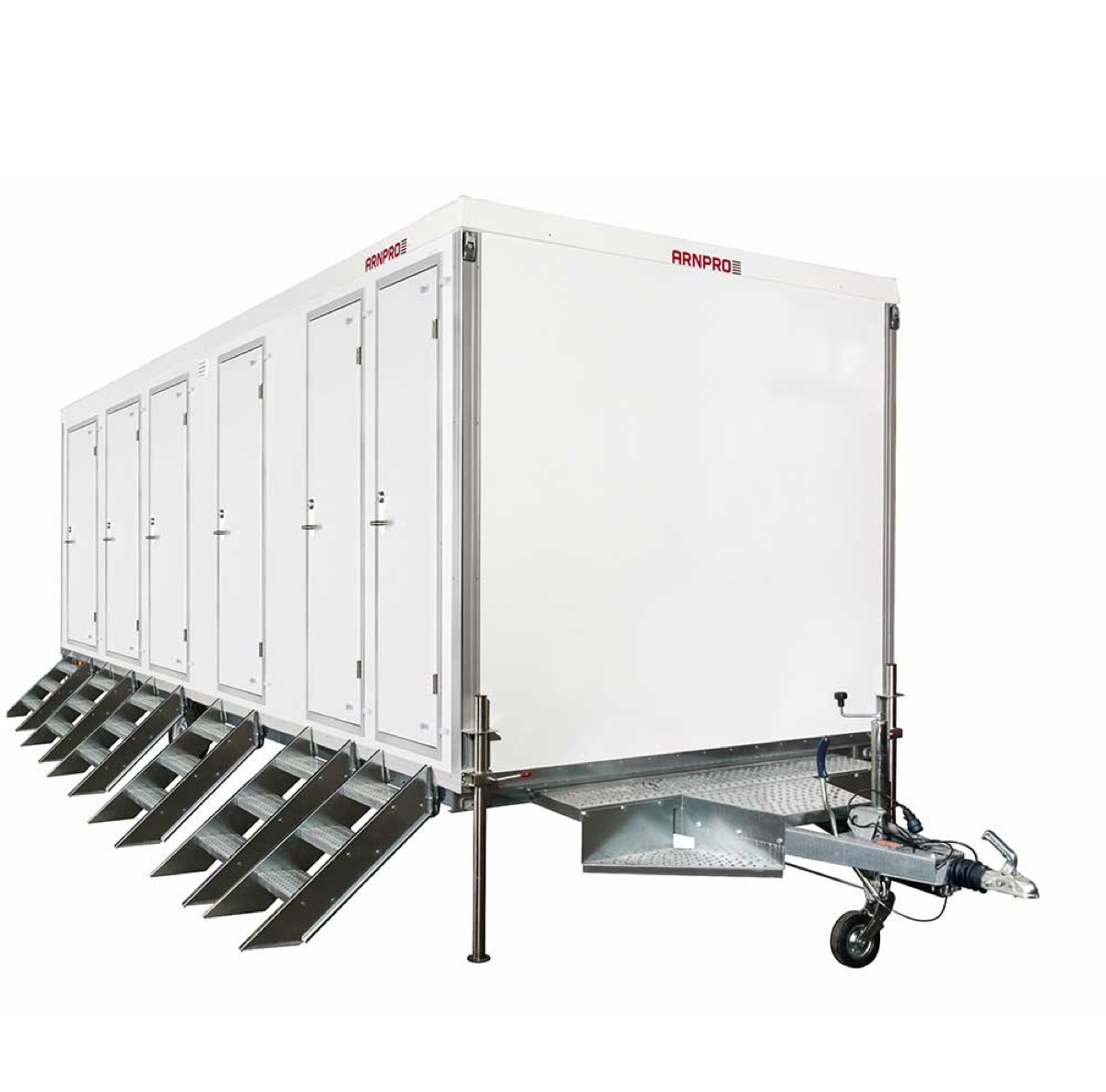 Toalettvogn 8 wc + 4 pissoarer (Arnpro 620FB)